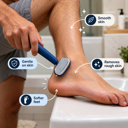 SoleSmooth™ - Smooth heels without calluses