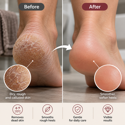 SoleSmooth™ - Smooth heels without calluses